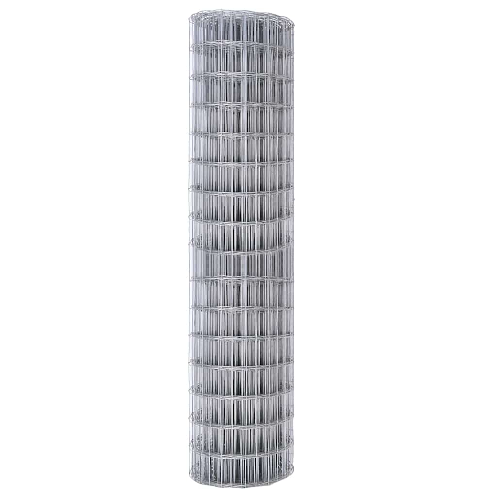 vidaXL Euro Fence 1.4 x 10 m PVC-coated iron 6