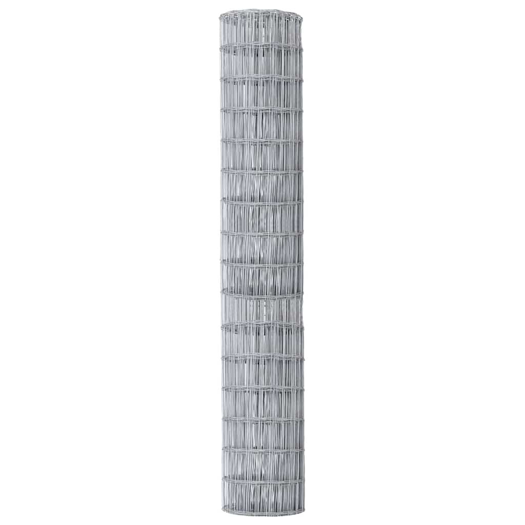 vidaXL Euro Fence 1.6 x 10 m PVC-coated iron 6