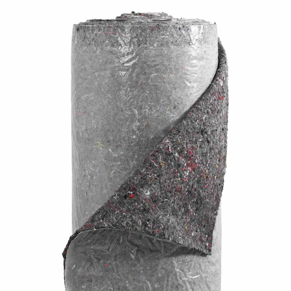 vidaXL Pond Fleece 1 x 25 m Polyester and Cotton Grey 6