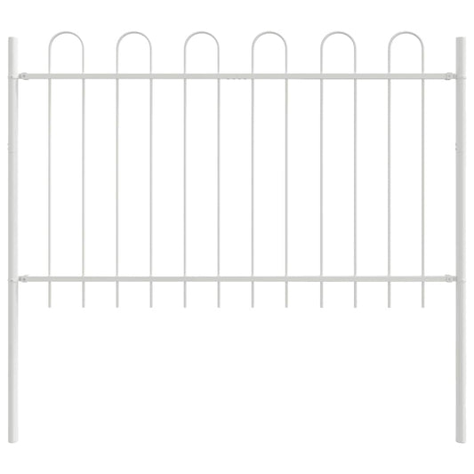 Garden Fence BOXTEL White 100 cm