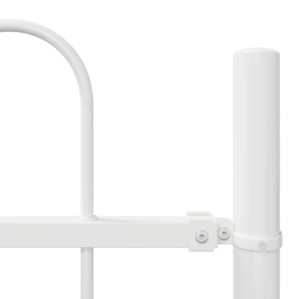 vidaXL Garden Fence BOXTEL White 6