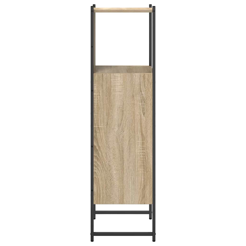 vidaXL Bathroom Cabinet Beige 33 x 33 x 120.5 cm Engineered wood 6