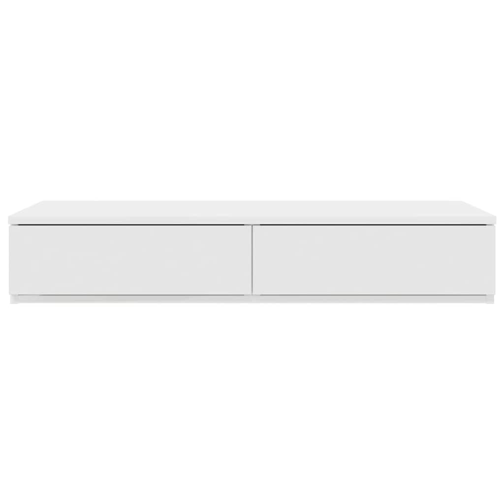 vidaXL Bed Drawers White 100 x 36.5 x 16.5 cm Engineered Wood 6