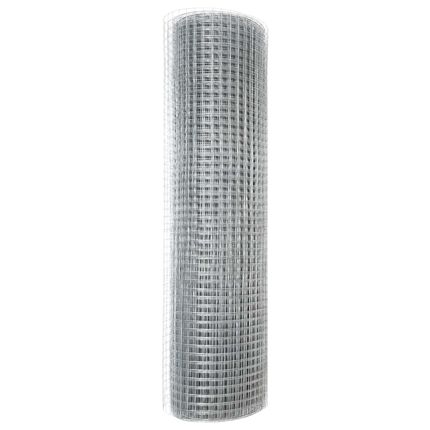 vidaXL Welded Wire Fence 10000 x 50 cm Silver 6