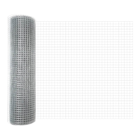Welded Wire Fence Silver Length