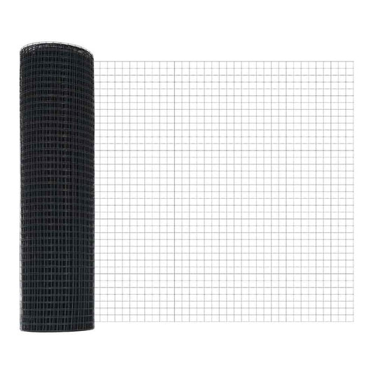 Welded Wire Fence 10000 x 40 cm Grey Length 25 mm 100 x 0.4–100 x 0.8 m 100 x 0.5 m
