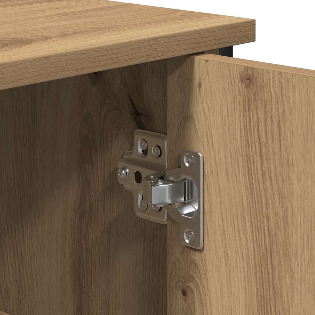 vidaXL Sideboard Artisan Oak 70 x 30 x 80 cm 6