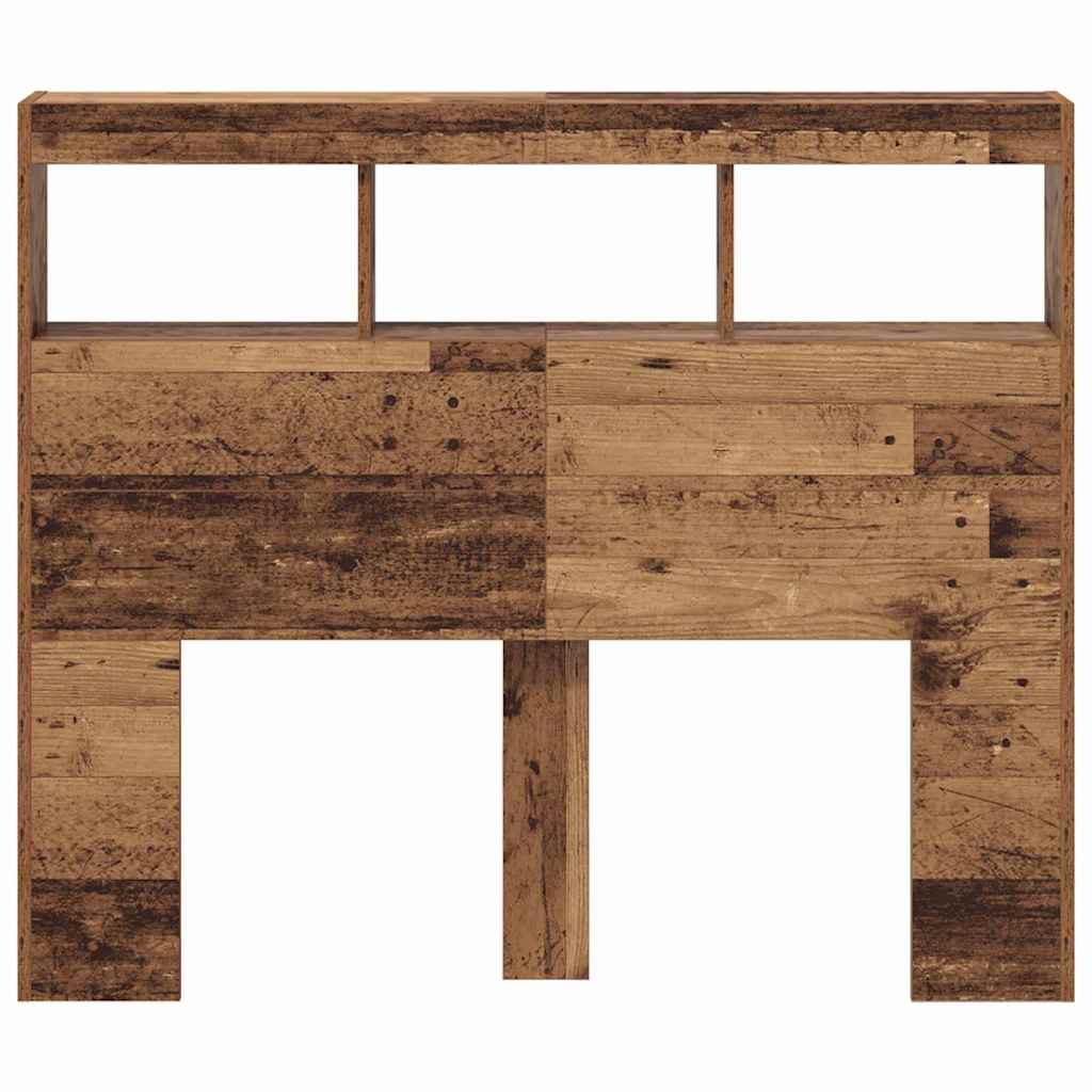 vidaXL Headboard Old Wood Engineered Wood 6