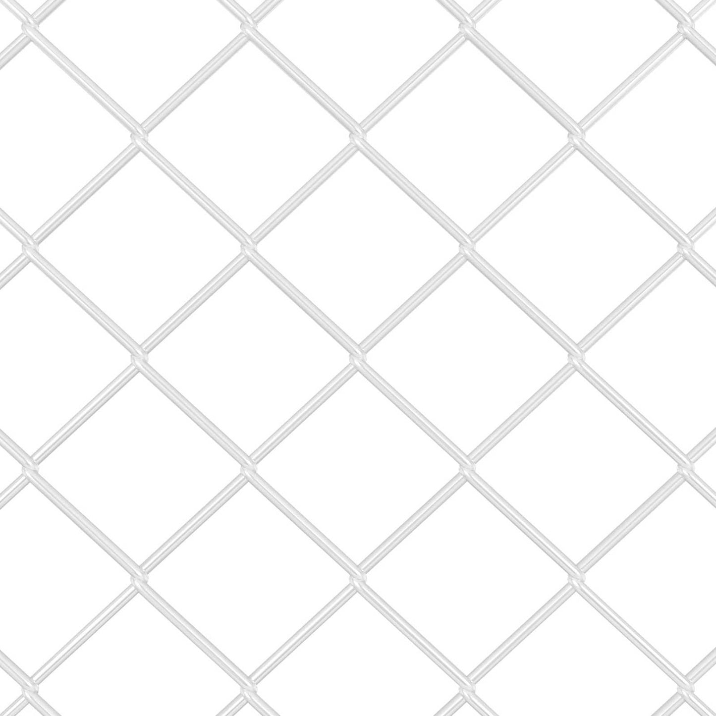 vidaXL Chain Link Fence 10 x 1.5 m Galvanised steel Silver 6