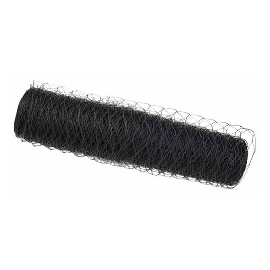 Hexagon Fence 1 x 100 m PVC Grey Length 100 m Mesh size 36 mm 0.8 m