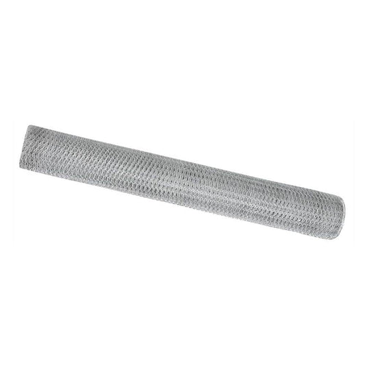 Hexagon Fence Silver Galvanised steel Mesh size