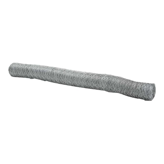 Hexagon Fence Silver Galvanised steel Mesh size