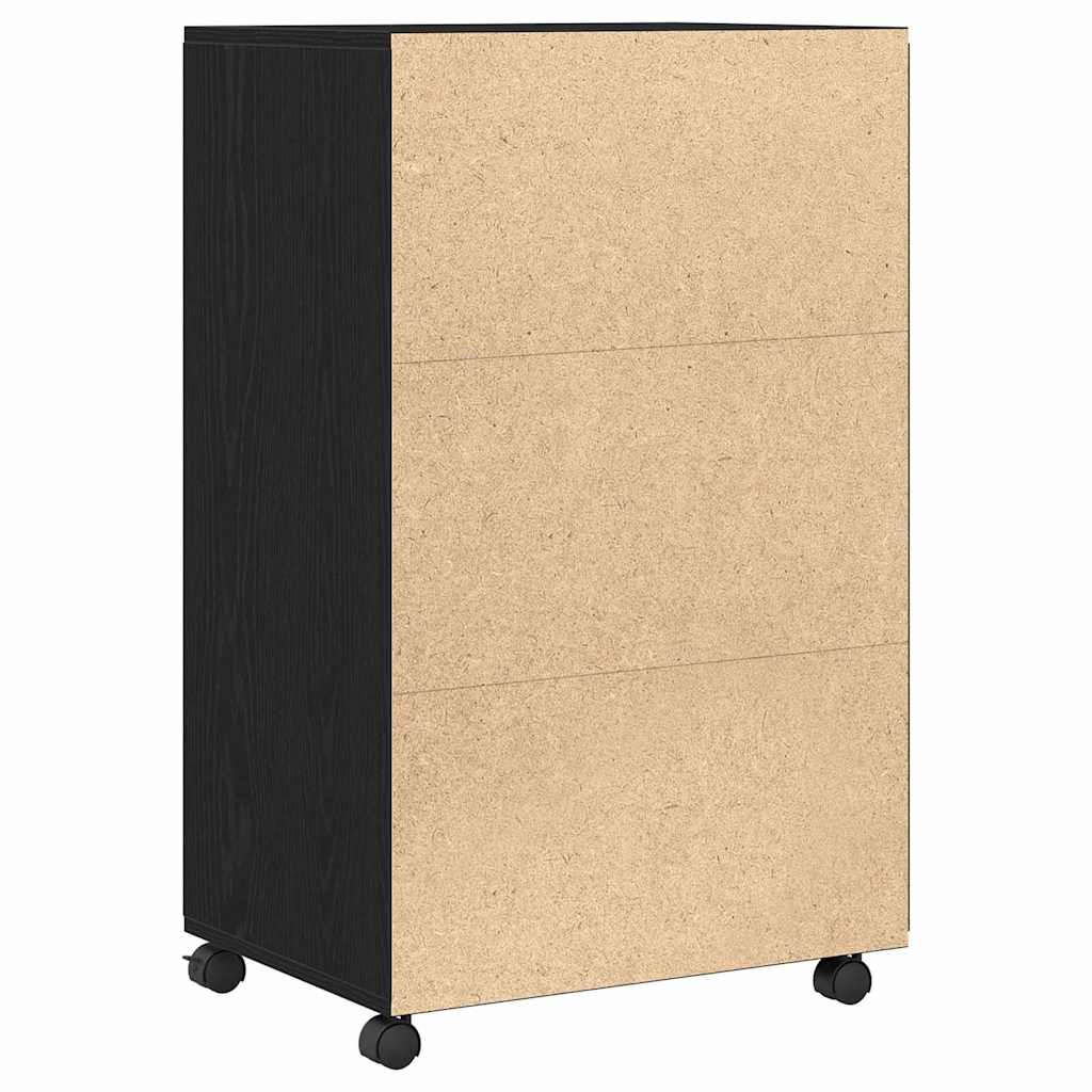 vidaXL Cabinet Black Oak 55 x 40 x 82 cm 6