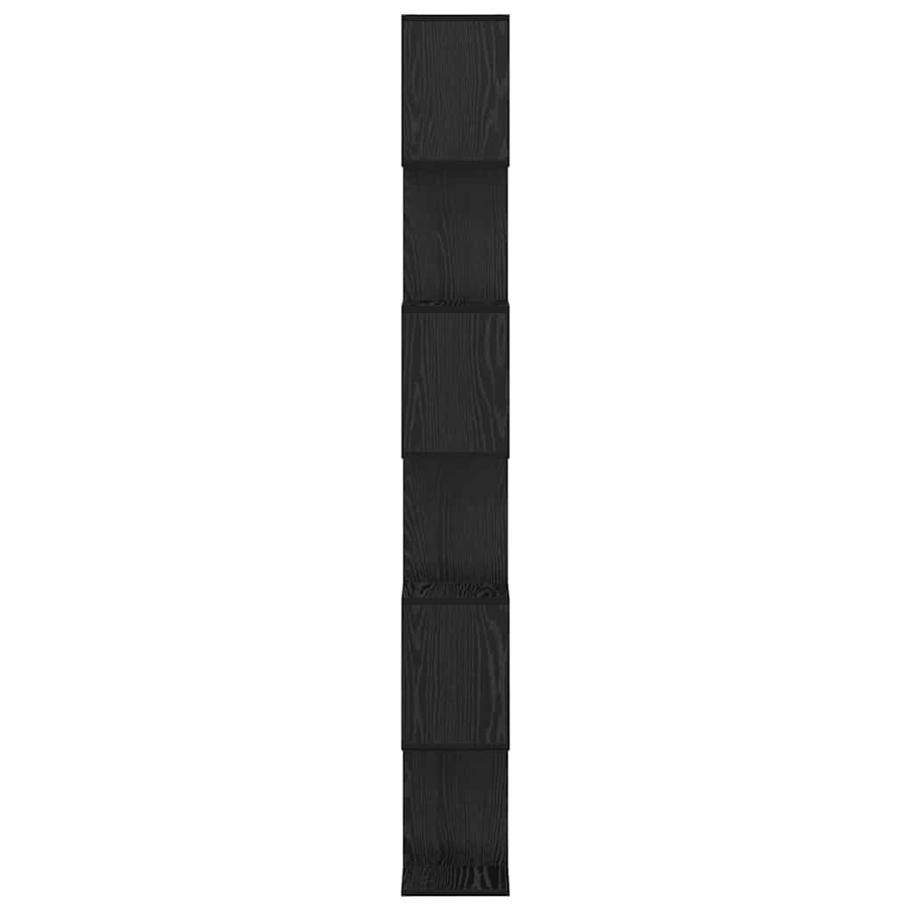vidaXL Book Cabinet 6-Tier 70 x 24 x 193.5 cm Engineered Wood 6