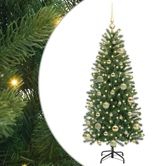 vidaXL Artificial Christmas Tree Green 120 cm PE and PVC 2