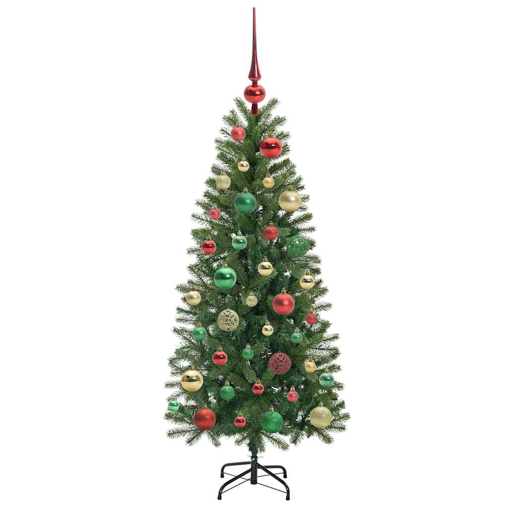 vidaXL Artificial Christmas Tree Green 120 cm PE and PVC 6