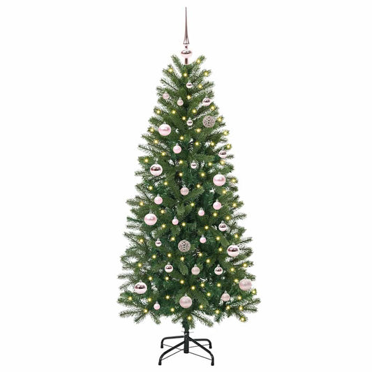 vidaXL Artificial Christmas Tree Green 150 cm PE and PVC 2