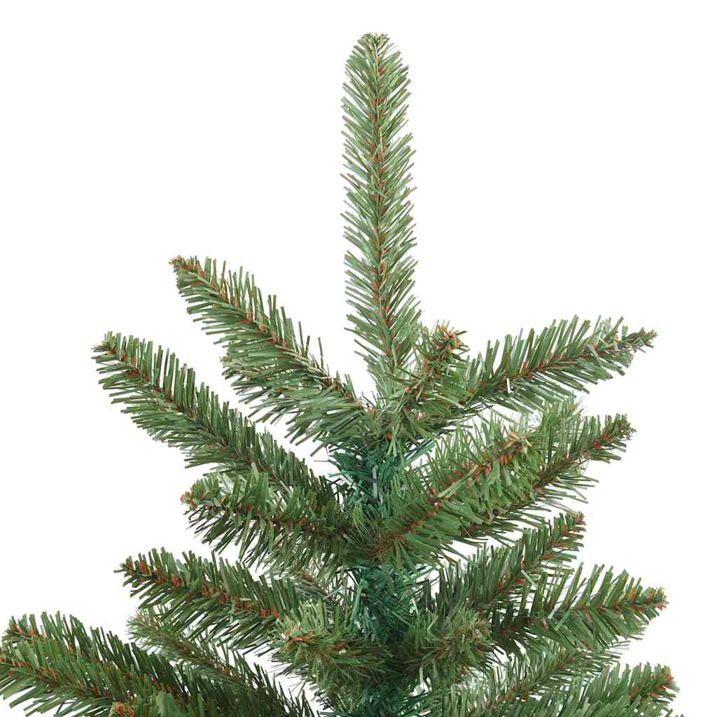 vidaXL Artificial Hinged Christmas Tree Green 150 cm PVC and Steel 6