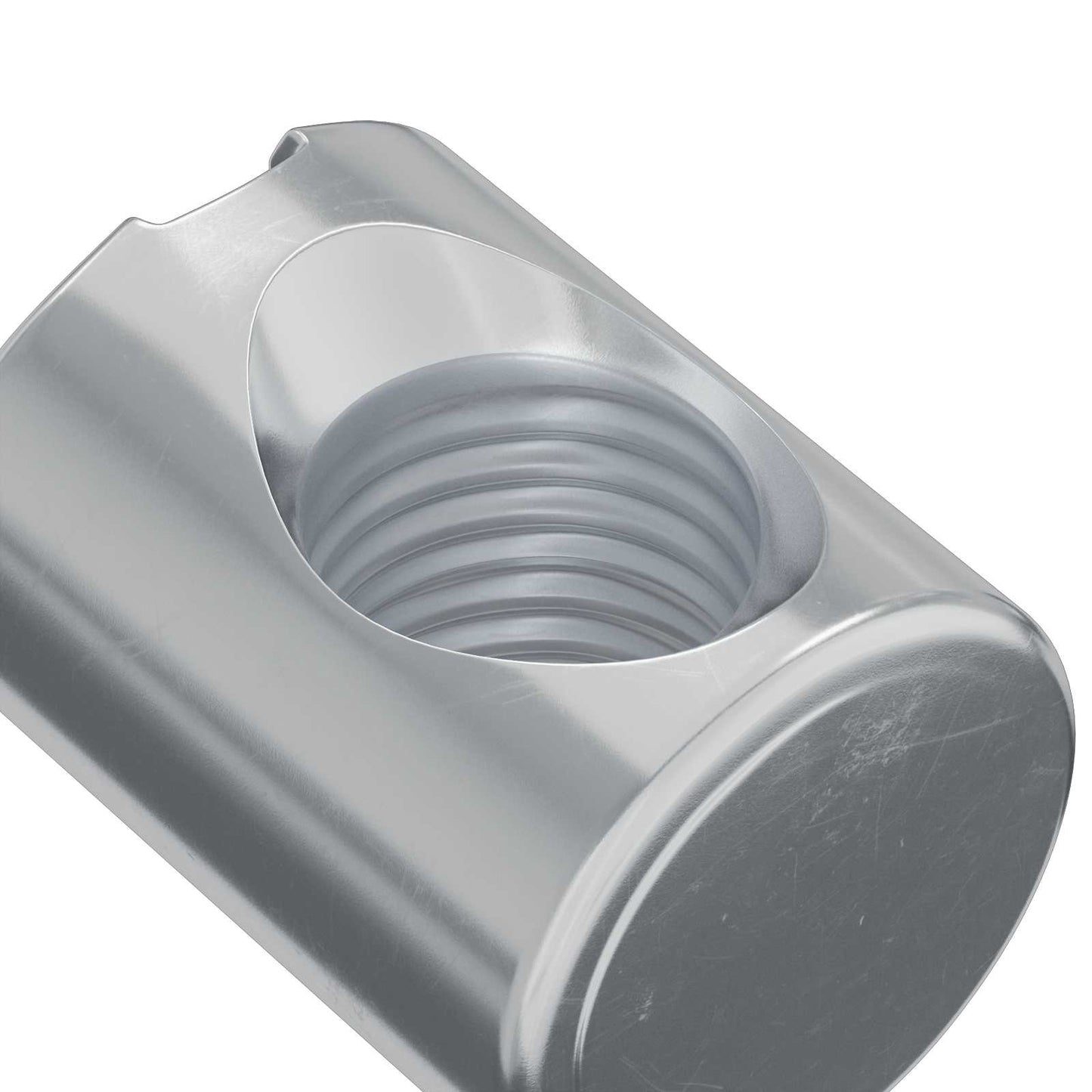 vidaXL Barrel Nuts 3462 pcs Silver M6 x 13 mm Metal 6