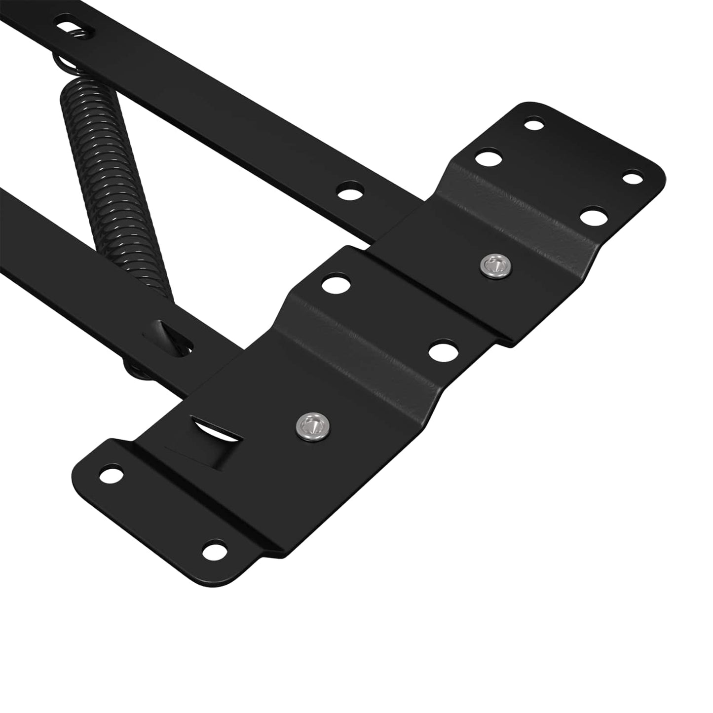 vidaXL Bed Lift Mechanism 12 pcs Black 340 x 95 x 40 mm Iron 6