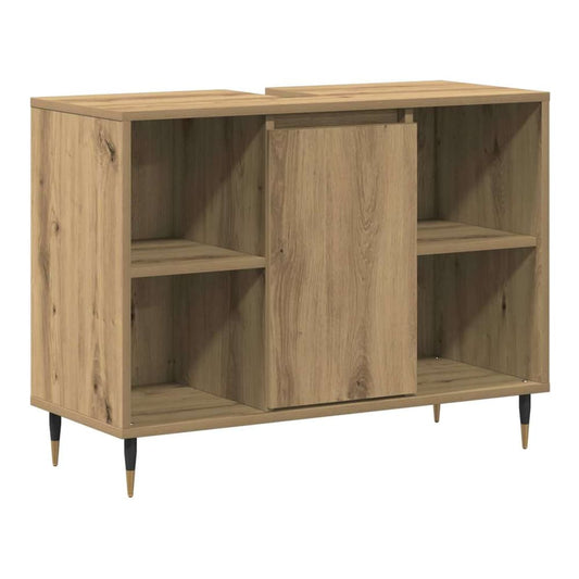Bathroom Cabinet 80x33x60 cm Engineered Wood Artisan oak