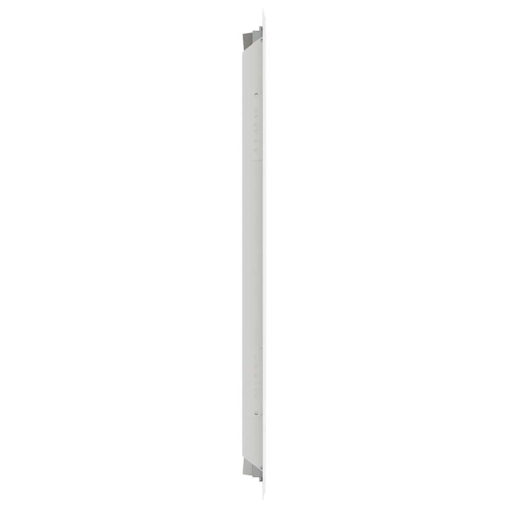 vidaXL Access Panel White 53 x 53 x 3 cm Steel 6