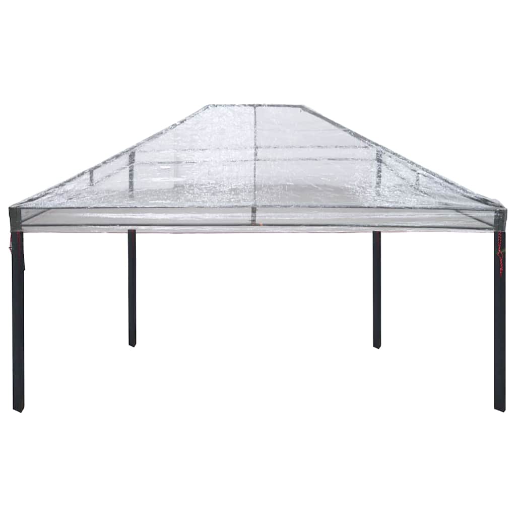 vidaXL Gazebo Cover Replacement 400 x 300 x 32 cm Transparent PVC 6