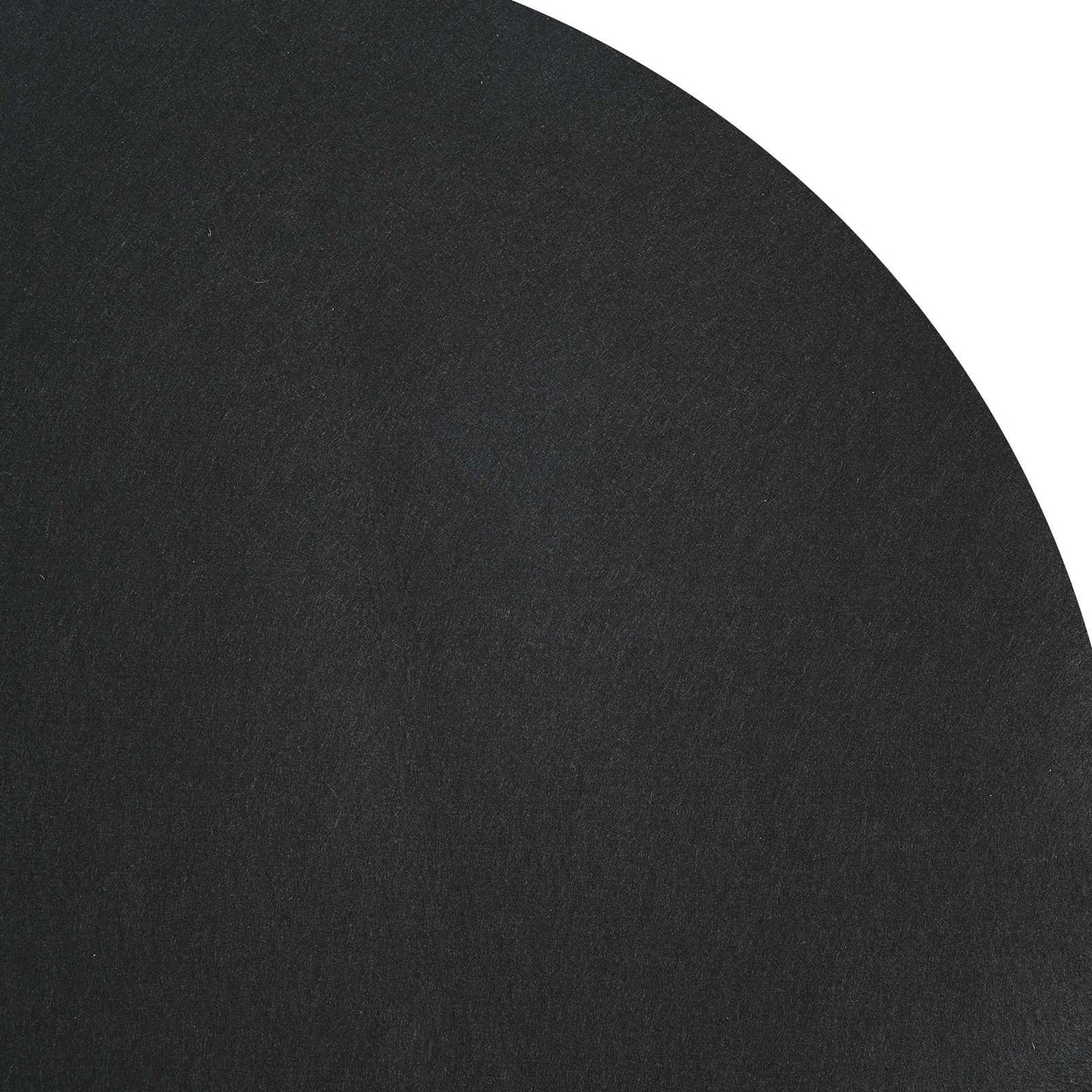 vidaXL Pool Ground Sheet Ø 366 cm (2 mm) Round Non-woven Fabric Black 6