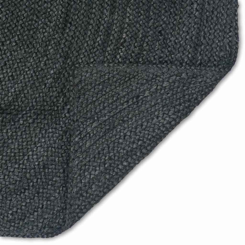 vidaXL Area Rugs Dark Grey 60 x 110 cm Jute 6