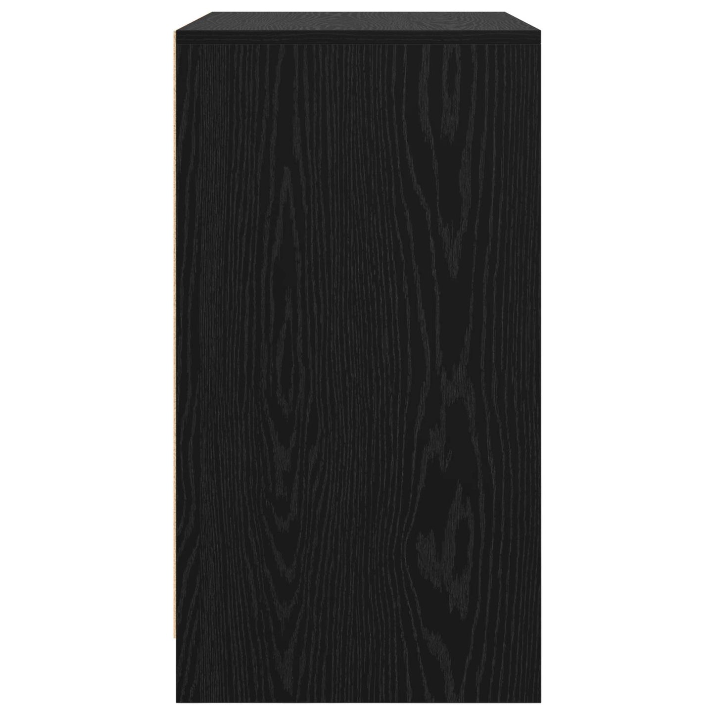 vidaXL Sideboard Black 70 x 41 x 75 cm Engineered Wood 6