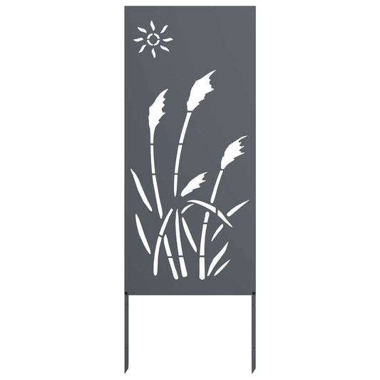 Garden Privacy Screen Anthracite Cold-rolled Steel