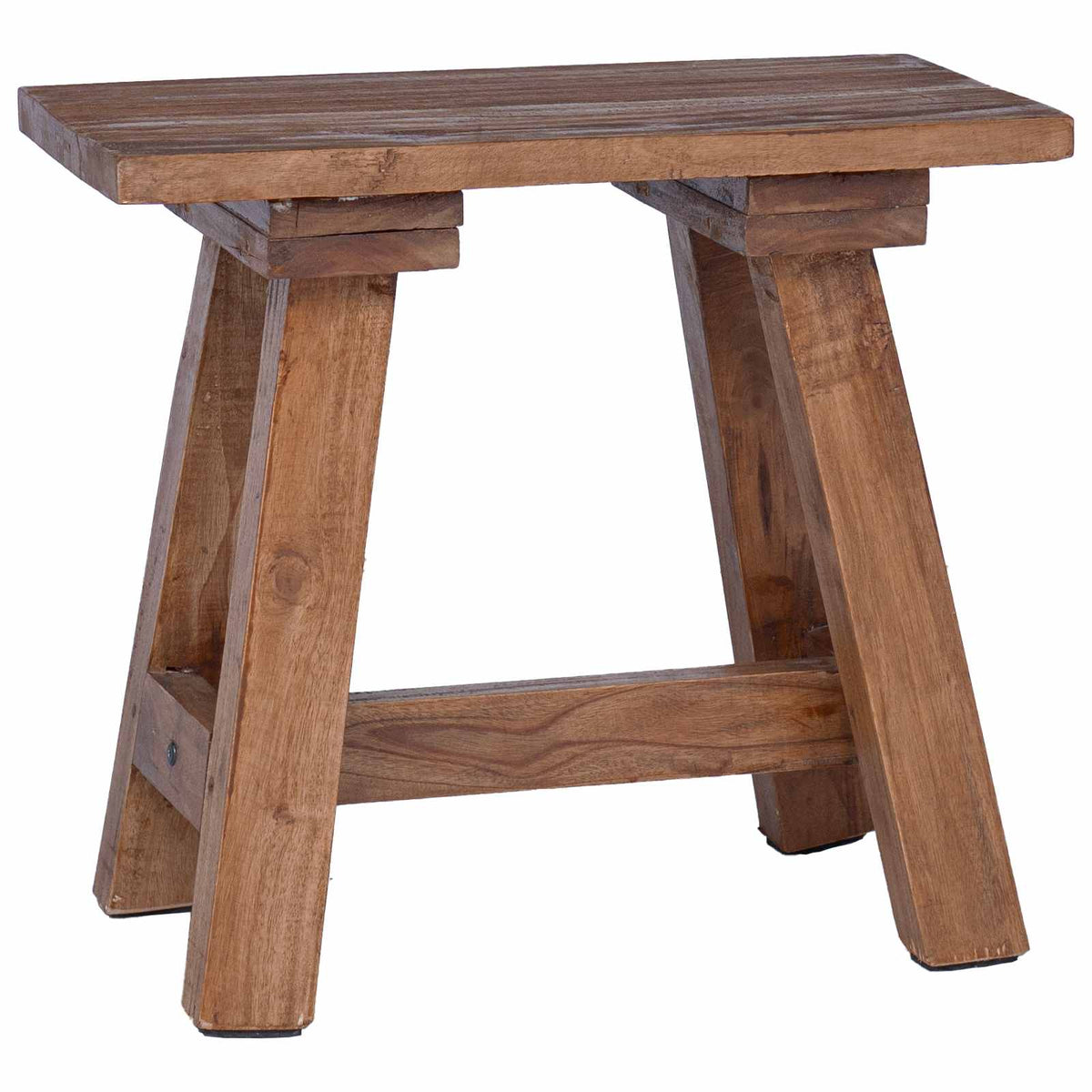 vidaXL Bench Natural 50.5 x 25 x 47.5 cm Solid Mahogany wood 6