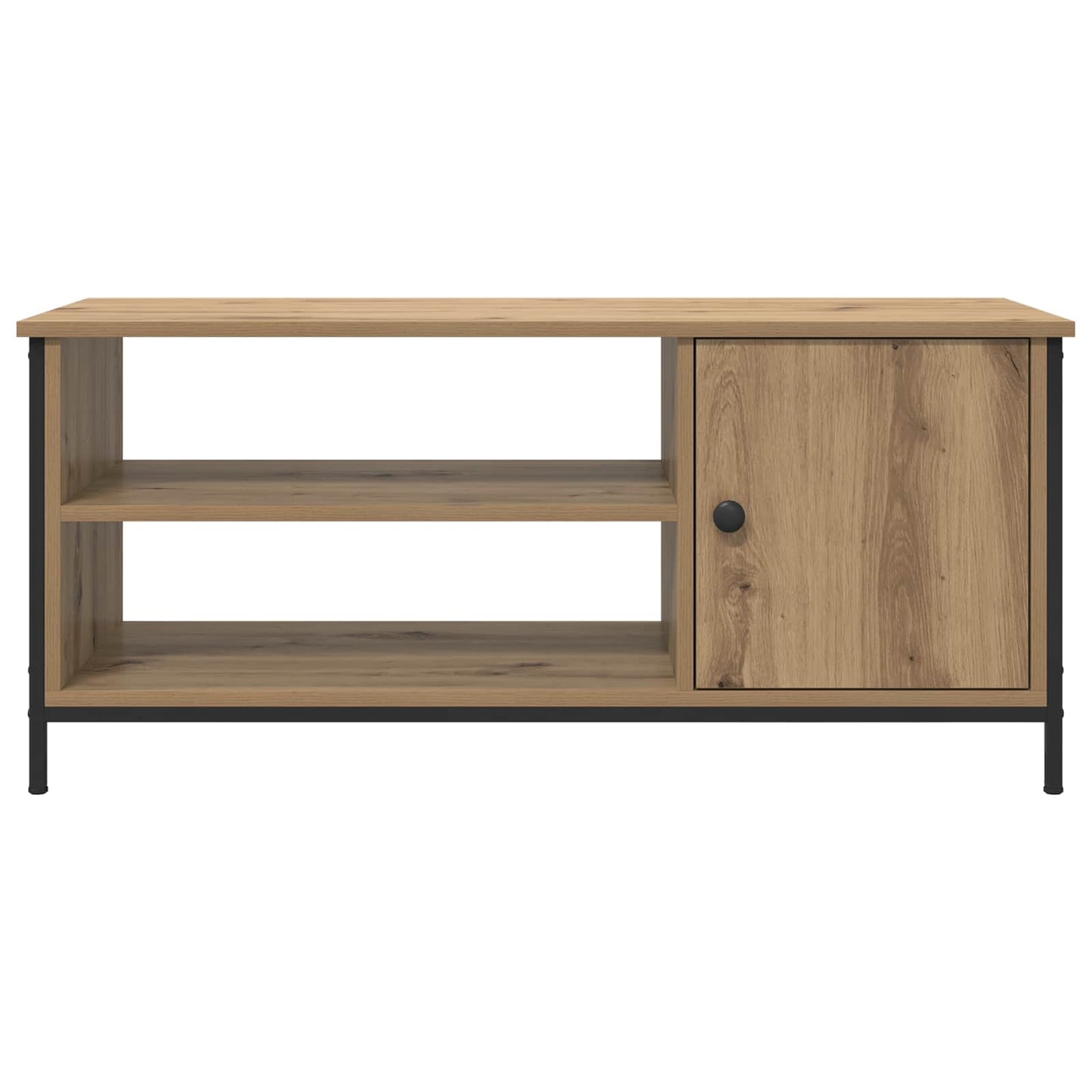 vidaXL TV Cabinet 100 x 40 x 45 cm Artisan Oak Engineered Wood 6