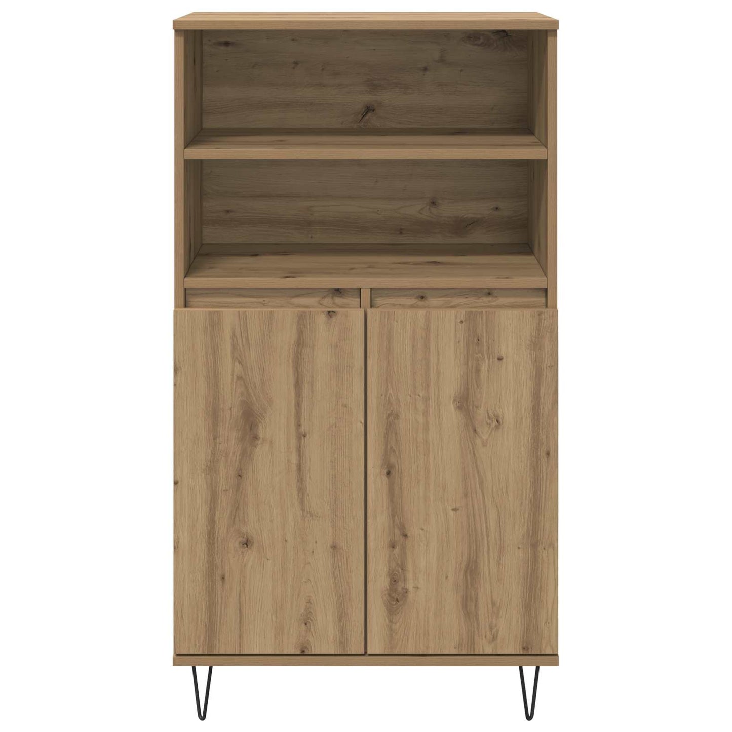 vidaXL Highboard Brown 60 x 36 x 110 cm Engineered Wood 6