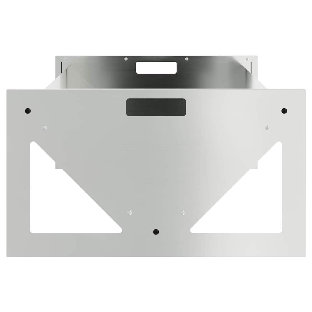 vidaXL Livestock Feeding Trough Silver 108 x 50 x 28 cm 10 kg 6