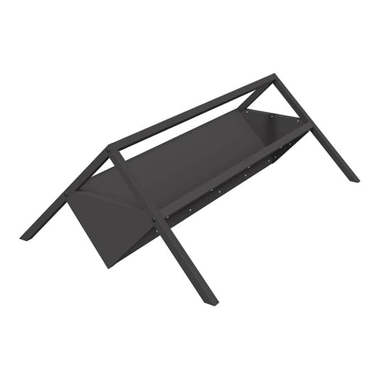 Livestock Feeding Trough 111 x 76 x 38 cm 10 kg Black