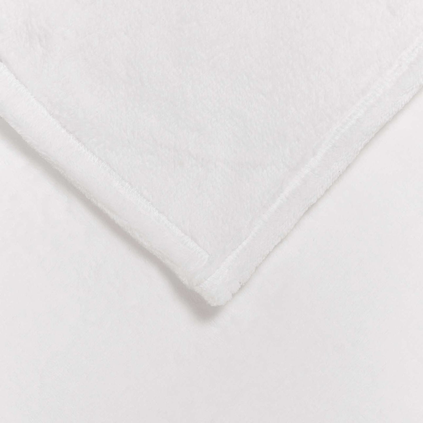 vidaXL Throw Blankets 6 pcs White 130 x 150 cm 3.04 kg Fleece 6