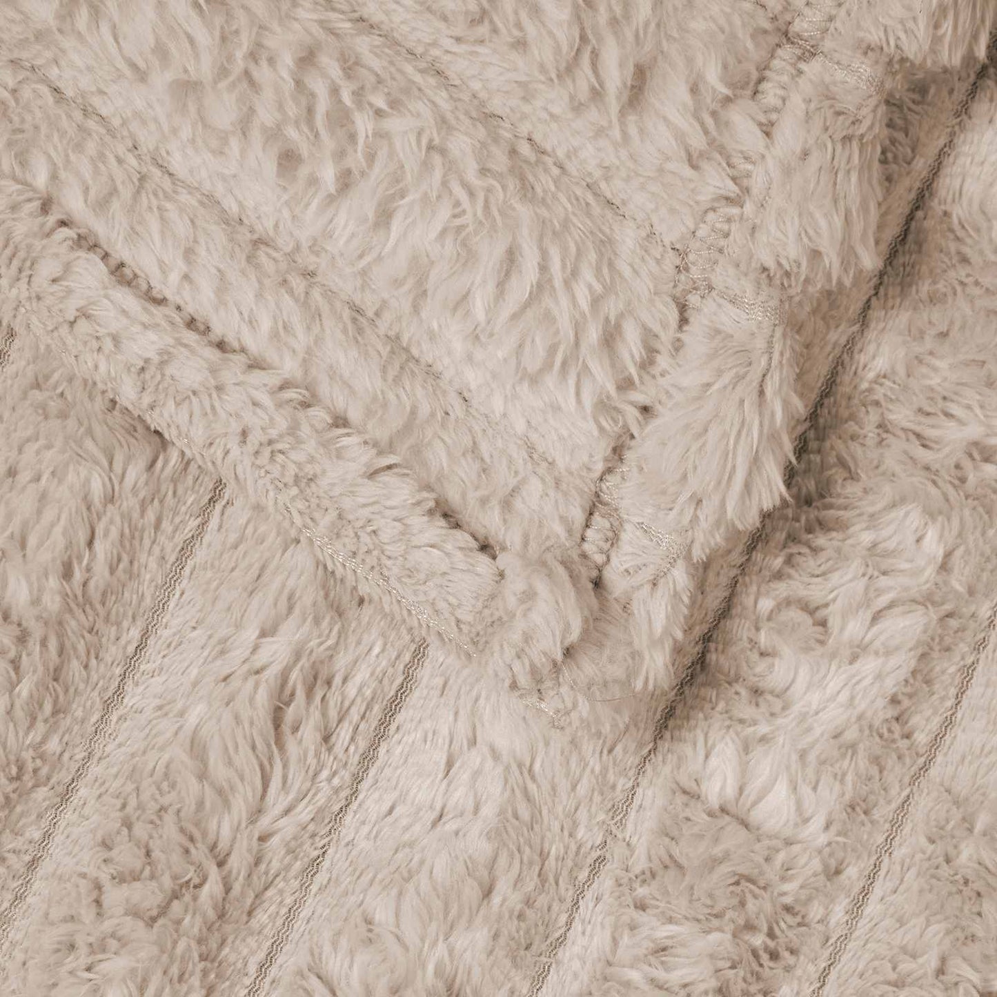 vidaXL Throw Blankets 6 pcs Beige 150 x 130 cm 2.85 kg Fleece 6