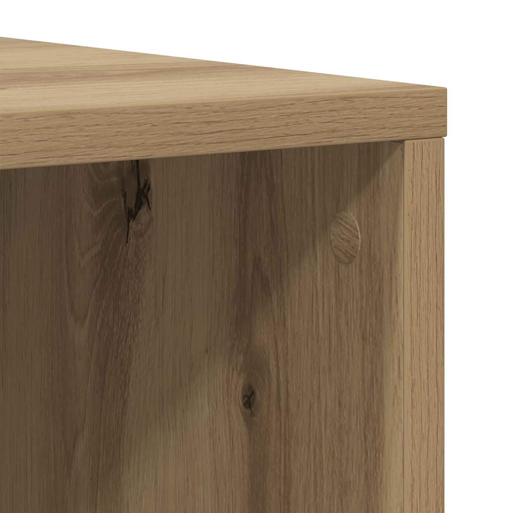 vidaXL TV Cabinet Set 2 pcs Artisan Oak Engineered Wood 6