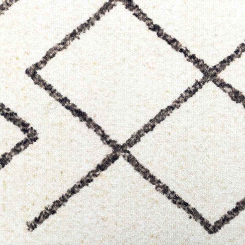 vidaXL Kitchen Rug White 300 x 60 cm Velvet 6