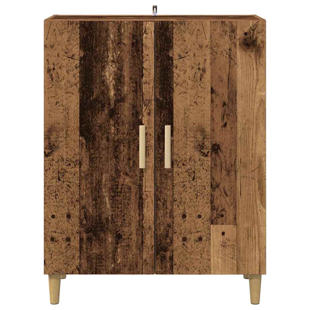 vidaXL Sideboard Old Wood 70 x 34 x 90 cm Engineered Wood 6