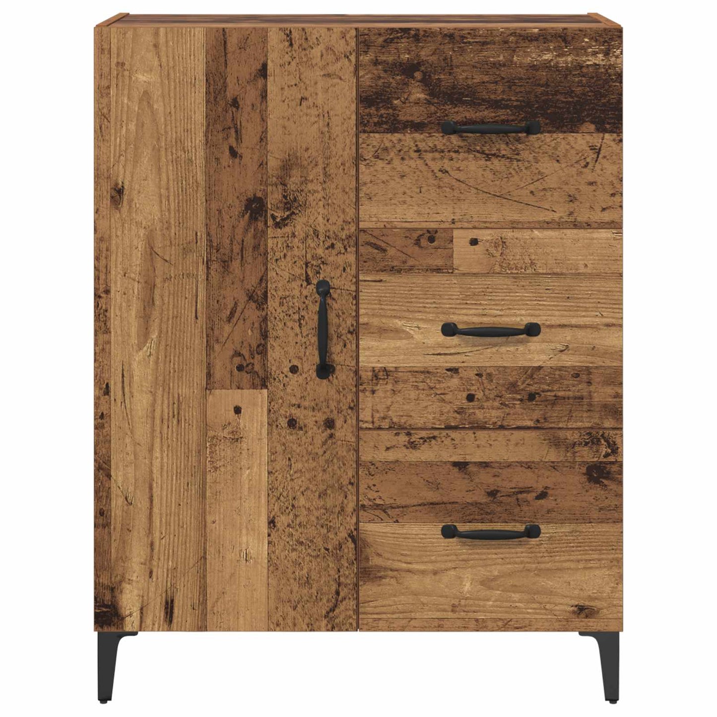 vidaXL Sideboard Old Wood 69.5 x 34 x 90 cm Engineered Wood 6