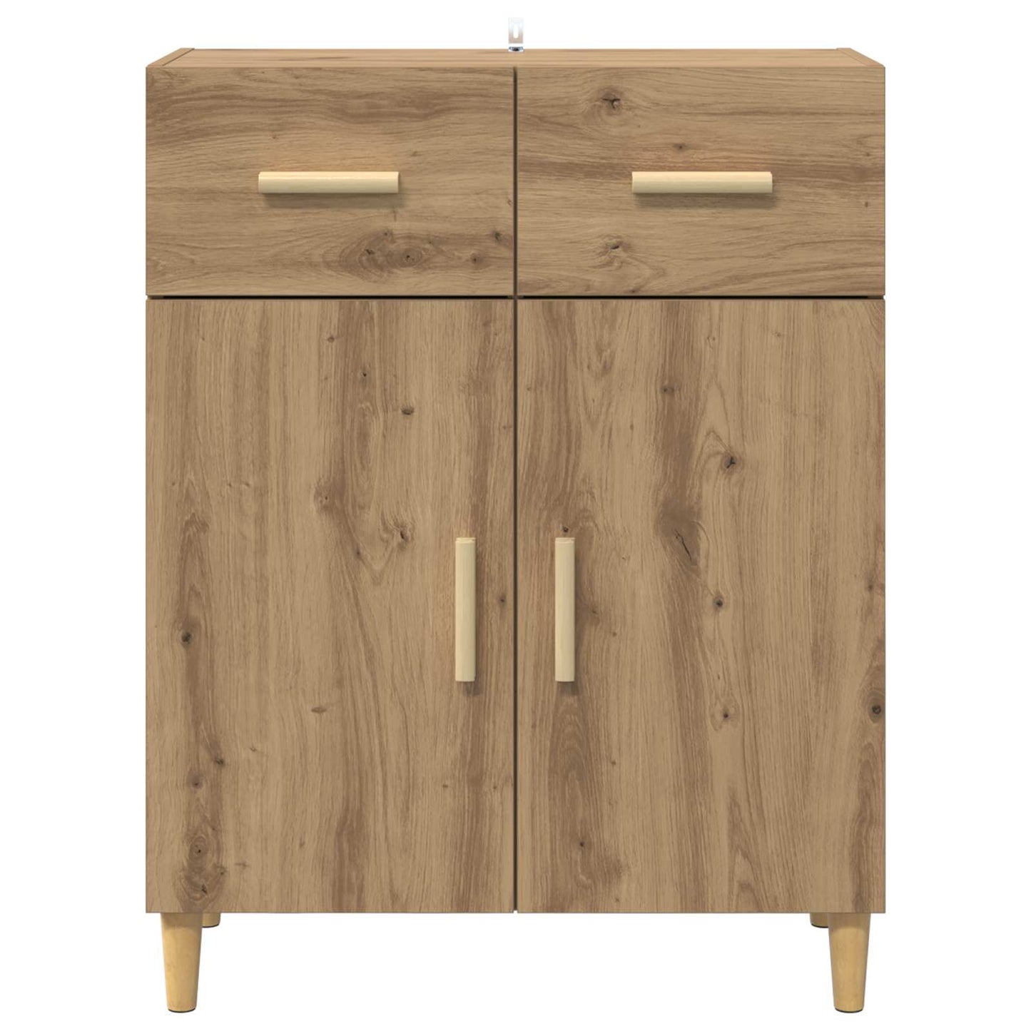 vidaXL Sideboard Artisan oak 34 x 69.5 x 89 cm Engineered Wood 6