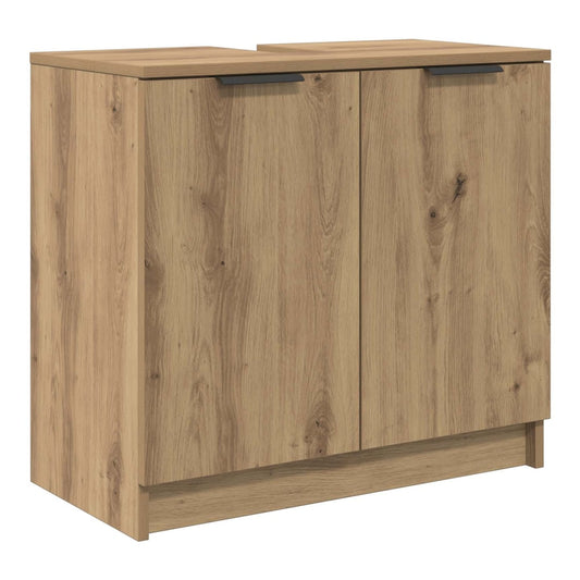 Bathroom Cabinet 64,5x33,5x59 cm Engineered Wood Artisan oak