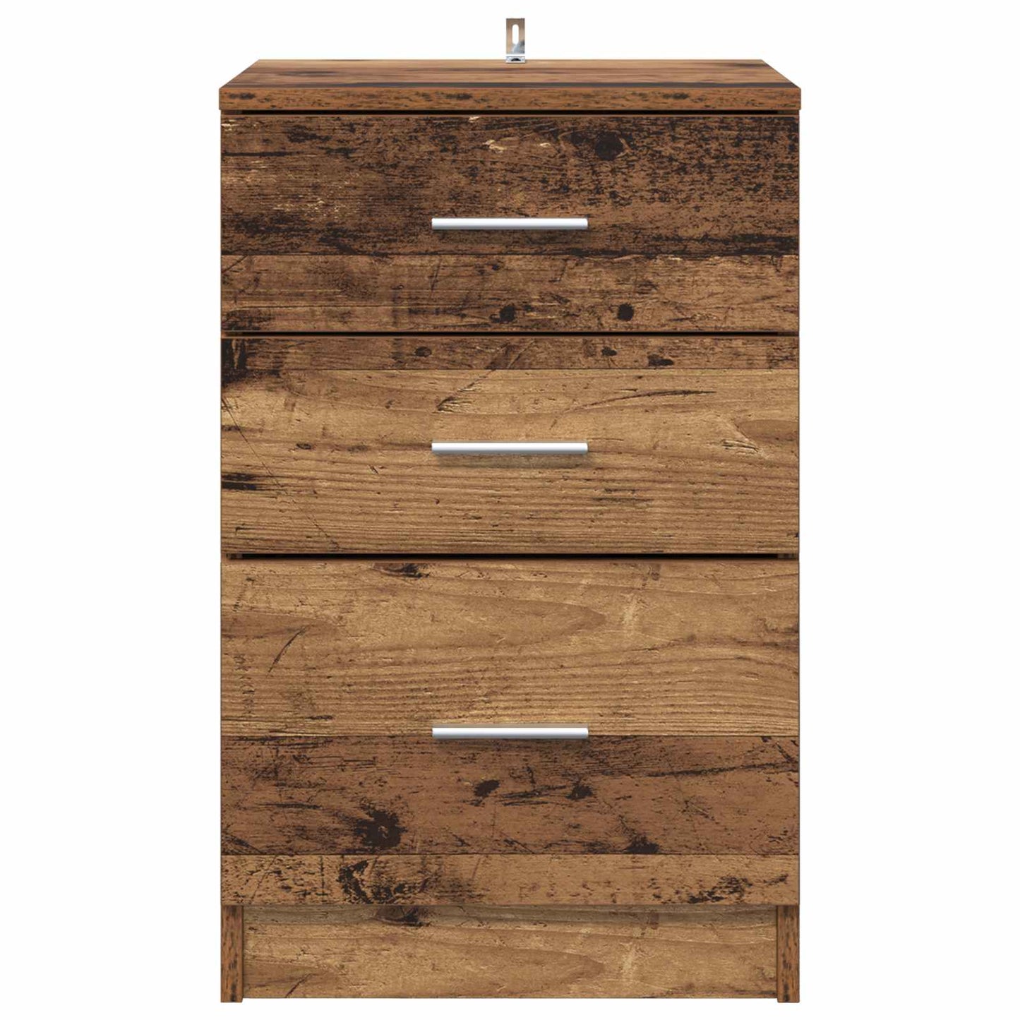 vidaXL Bedside Cabinet Old Wood 40 x 40 x 63 cm Engineered Wood 6