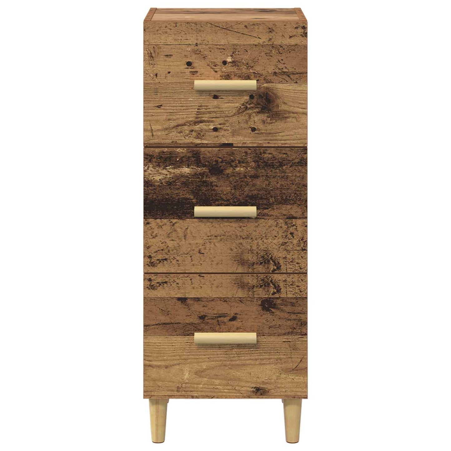 vidaXL Sideboard Old wood 34.5 x 34 x 90 cm Engineered Wood 6