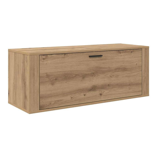 Wall Shoe Cabinet 100x35x38 cm Engineered Wood Artisan oak