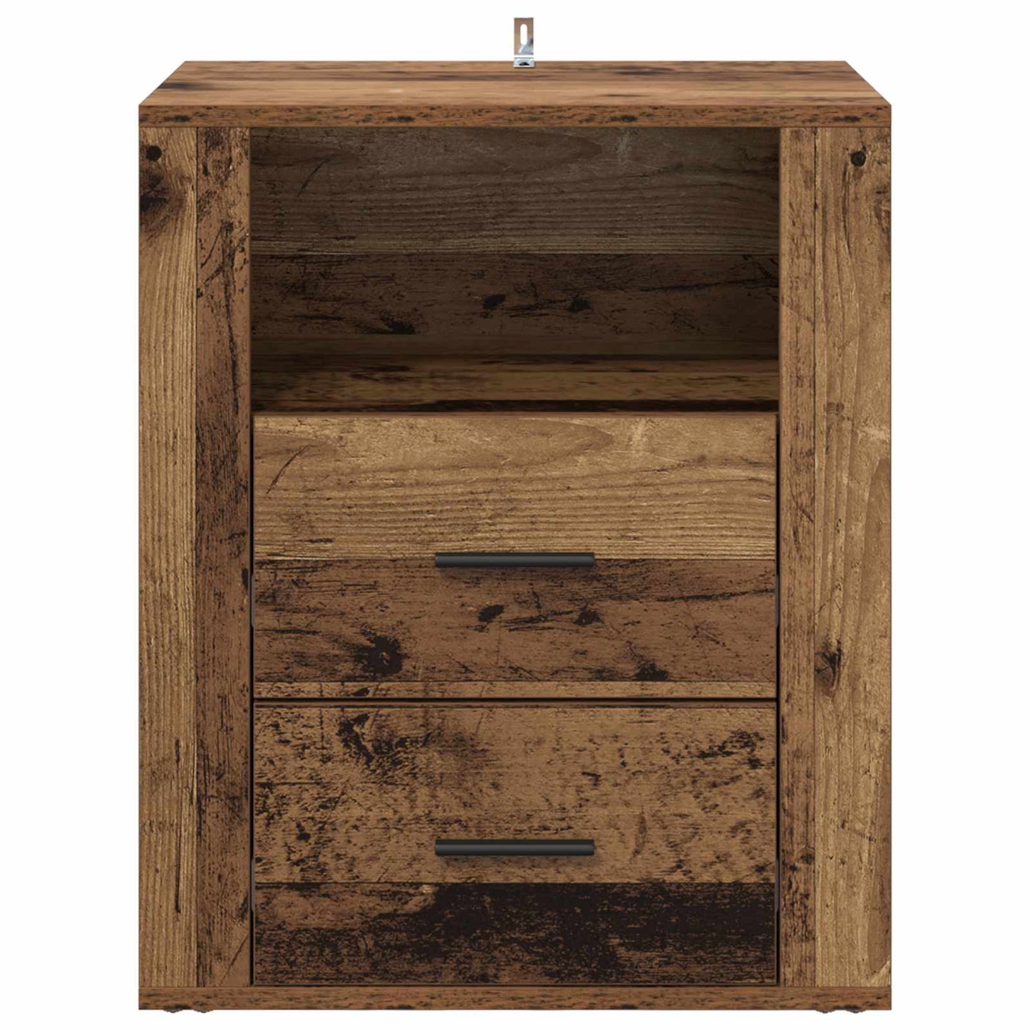 vidaXL Bedside Cabinet Old Wood 35 x 50 x 60 cm Engineered Wood 6