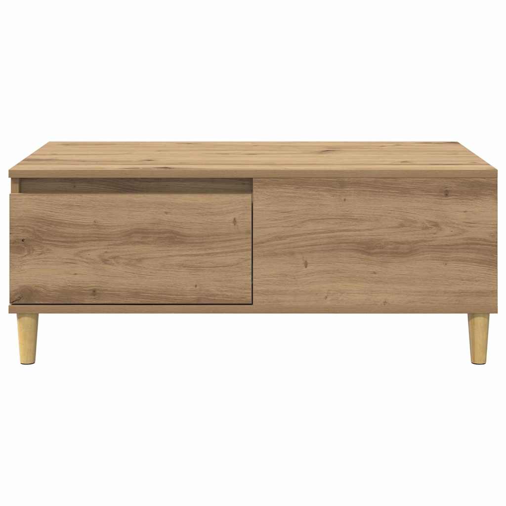 vidaXL Coffee Table Artisan Oak 90 x 50 x 35 cm Engineered Wood 6