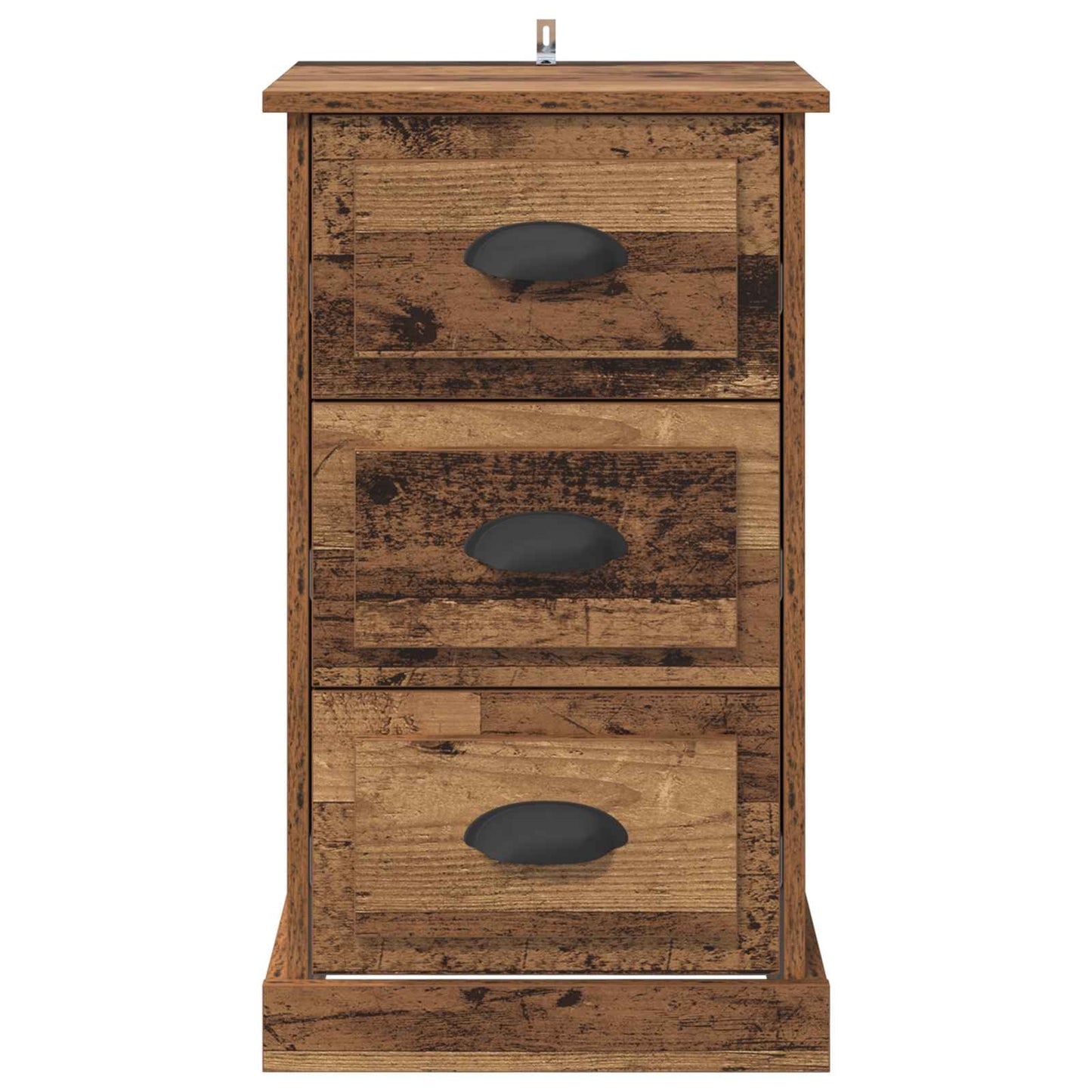 vidaXL Bedside Cabinet Old Wood 39 x 39 x 67.5 cm Engineered Wood 6